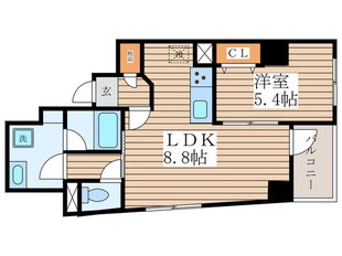 CONFORT月島の物件間取画像